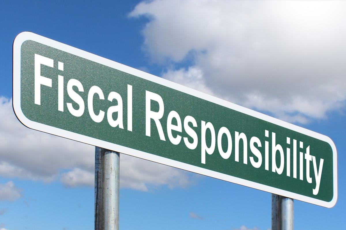 Fiscal Responsibility Highway sign image