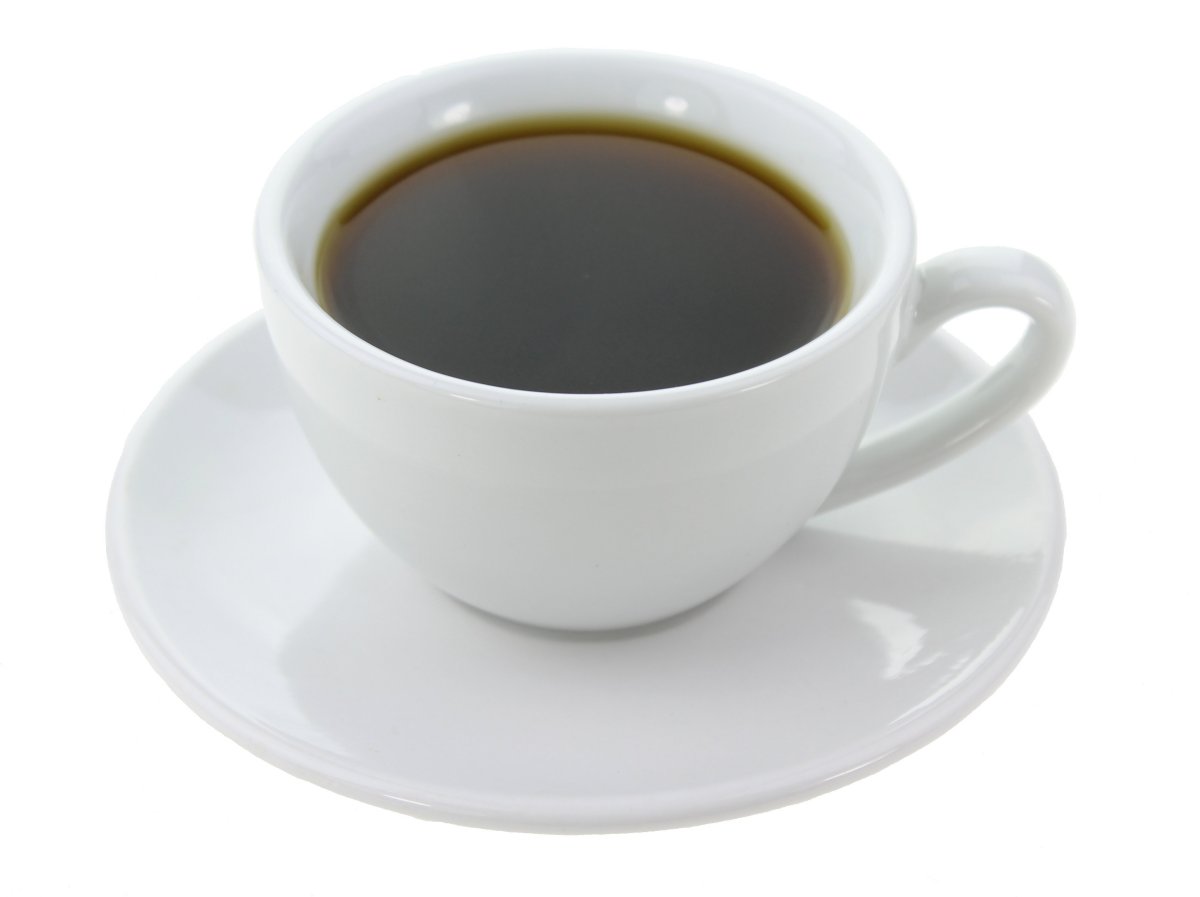 cup black coffee