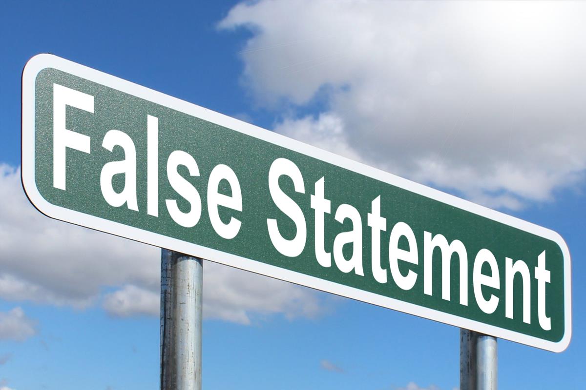 False statement Free Creative Commons Images from Picserver