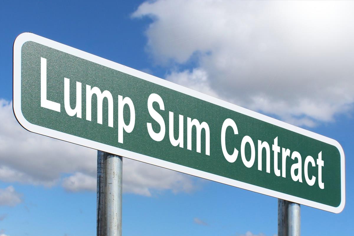 What Does A Lump Sum Contract Mean What Does A Lump Sum Contract Mean