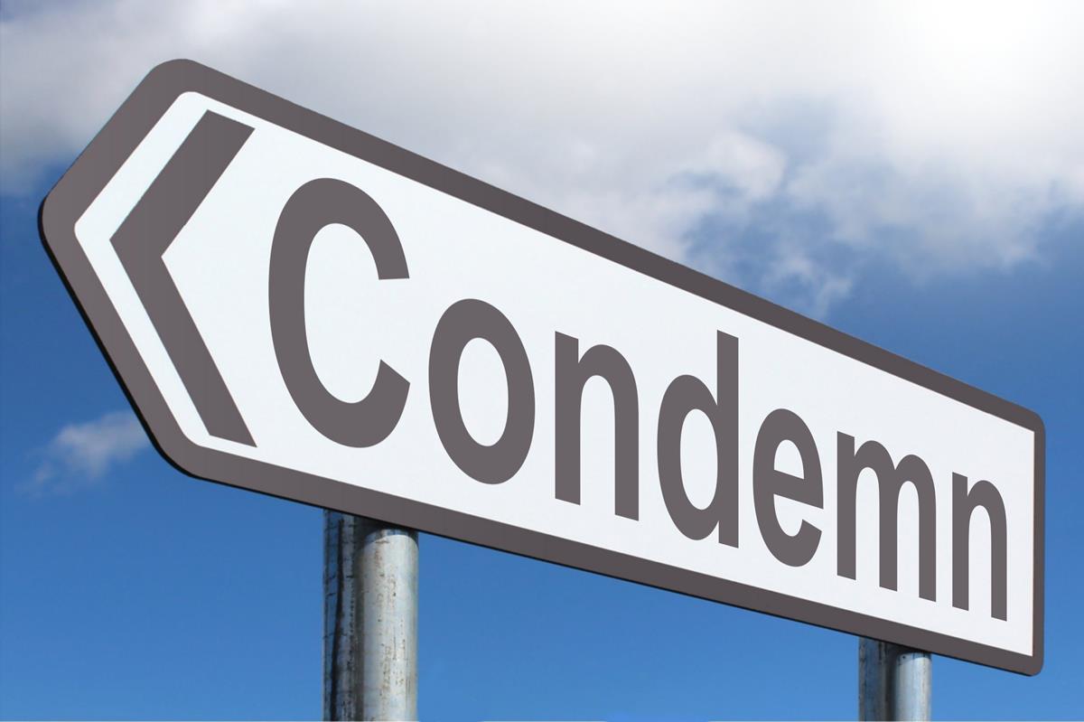 Condemn – Free Creative Commons Images from Picserver