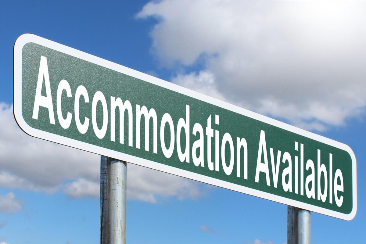 Accommodation Available