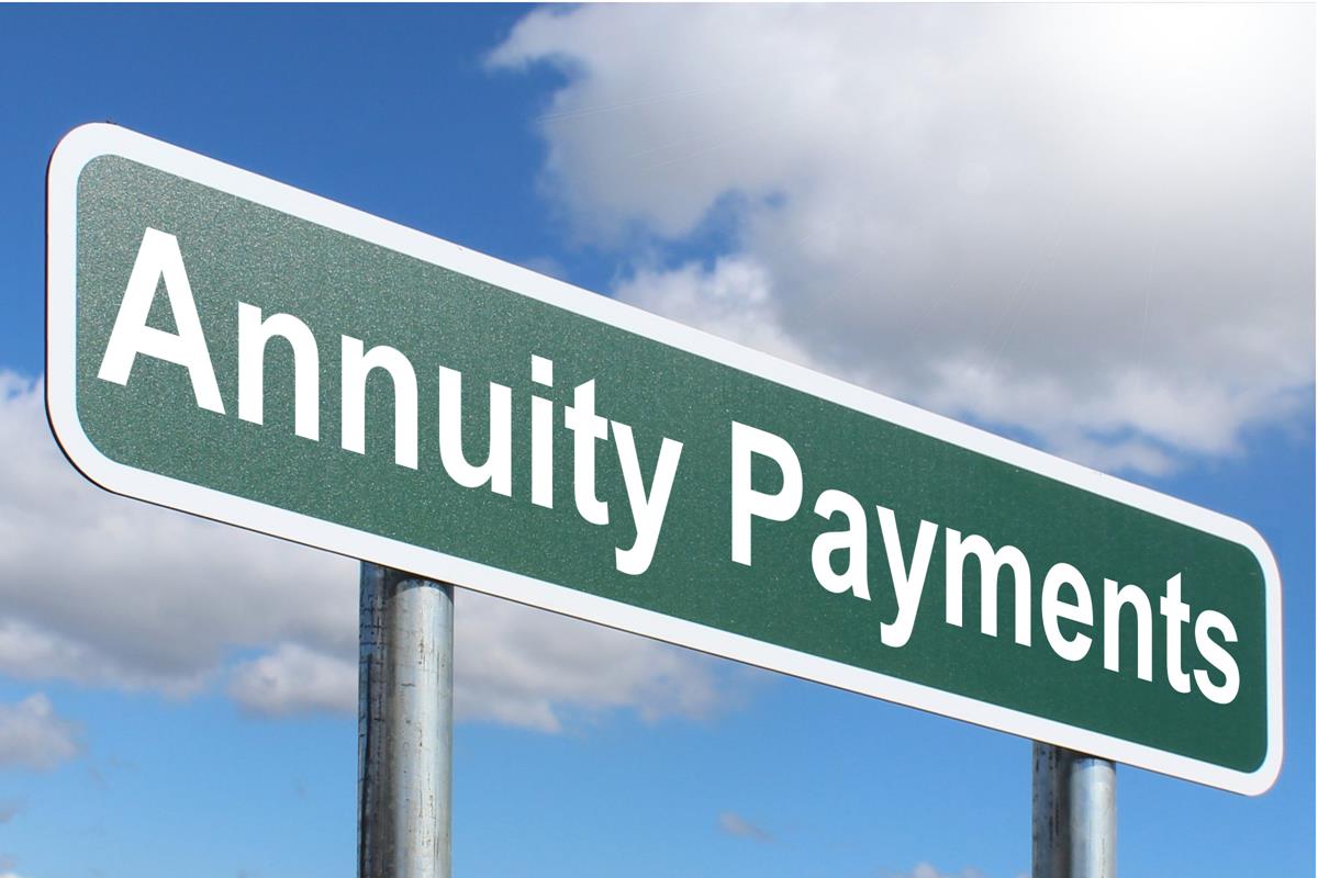 Annuity Payments - Free of Charge Creative Commons Green Highway sign image