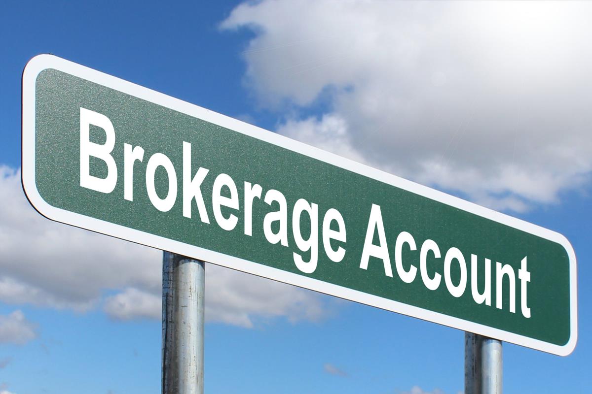 Brokerage Account Highway sign image