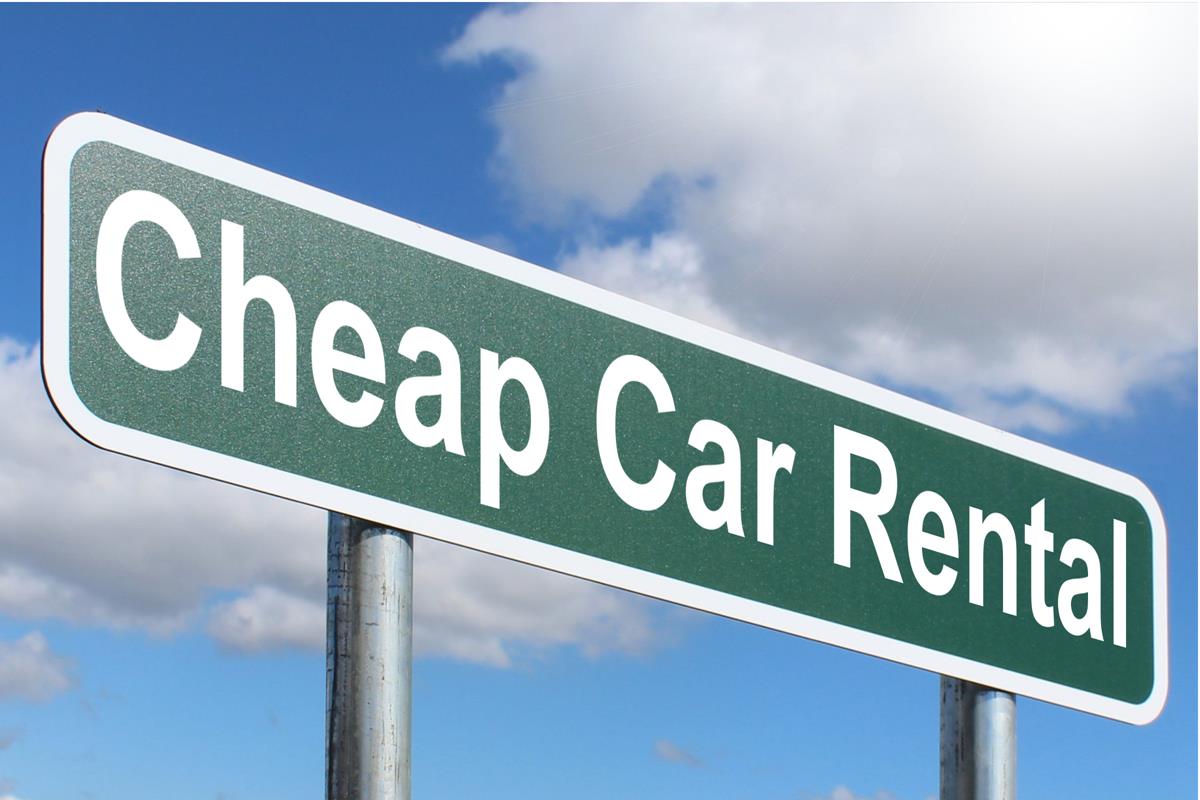 Cheap Car Rental - Free of Charge Creative Commons Green Highway sign image
