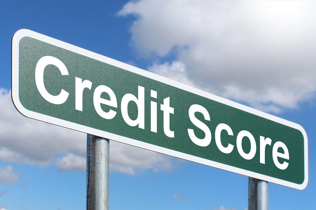 Credit Score - Free of Charge Creative Commons Green Highway sign image