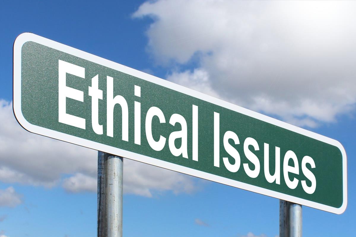 Ethical Issues Free Of Charge Creative Commons Green Highway Sign Image