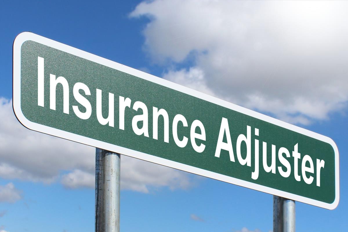 Insurance Adjuster Free of Charge Creative Commons Green Highway sign