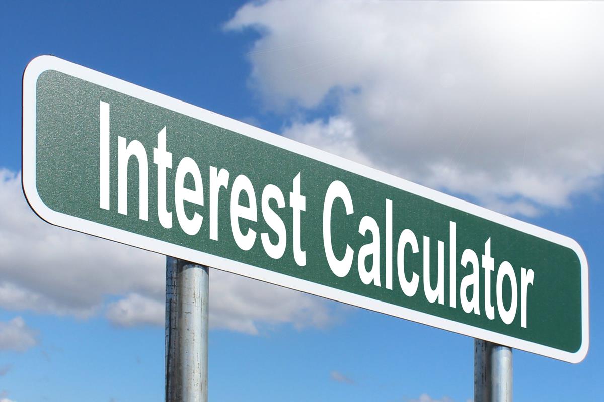 Interest Calculator - Free of Charge Creative Commons Green Highway