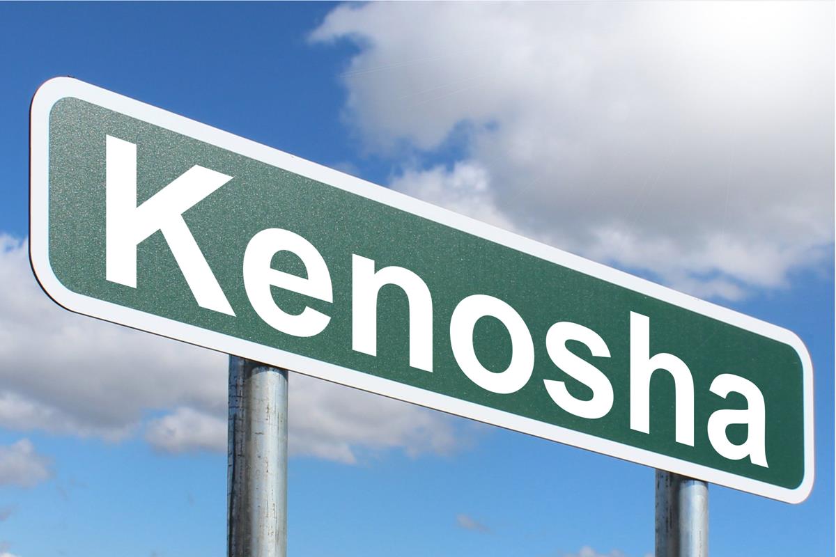 Kenosha - Free of Charge Creative Commons Green Highway sign image