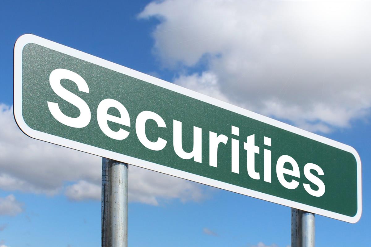 Securitized debt. Security meaning