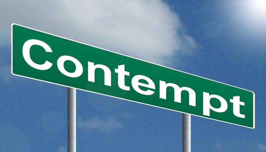 Contempt